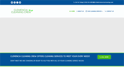 Desktop Screenshot of clemenciacleaning.com